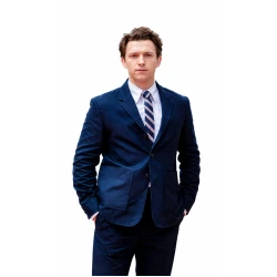 Spider Man Brand New Day 2026 Tom Holland Blue Blazer Spider Man Brand New Day 2026 Tom Holland Blue Blazer