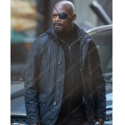 Spider-Man Far From Home Nick Fury Parachute Jacket