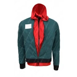 Spider Man Into The Spider Verse Green Jacket
