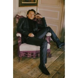 Spider Man Leather Long Jacket 