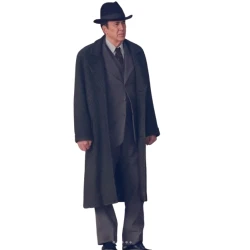 Spider Noir Nicolas Cage Long Wool Overcoat Spider Noir Nicolas Cage Long Wool Overcoat