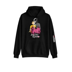 Squid Game Geeked Week Black Pullover Hoodie 