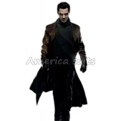 Star Trek Into The darkness Khan Black Leather Coat