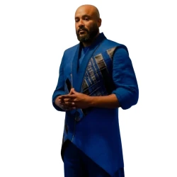 Star Trek Starfleet Academy Cirroc Lofton Blue Costume