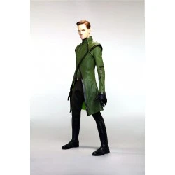 Stargirl Brainwave Long Leather Coat