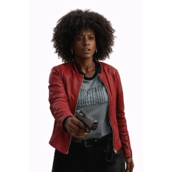 State Of Fear Naruna Costa Leather Jacket