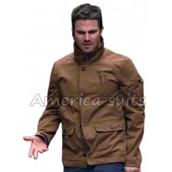 Stephan Ammel Brown Oliver Queen Jacket Stephan Ammel Brown Oliver Queen Jacket