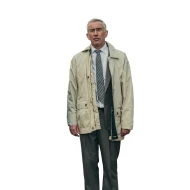 Steve Coogan Legends 2026 Beige Cotton Jacket