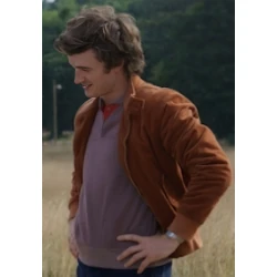 Steve Harrington Stranger Things S05 Brown Jacket