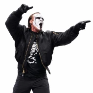 Sting AEW Black Bomber Jacket