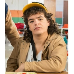 Stranger Things S05 Dustin Henderson Beige Coat