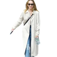 Street Style Emilia Chlarke Trench Coat