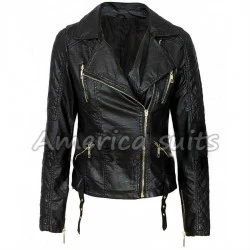 Stylish Black Leather Jacket For Women Stylish Black Leather Jacket For Women