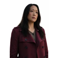 Sunny Nights Ra Chapman Purple Wool Coat