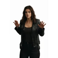 Sunny Nights Jessica De Gouw Leather Jacket