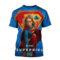 Supergirl Movie 2026 Official All Over Print Shirt