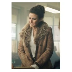 Superman and Lois Lana Lang Cushing Suede Coat