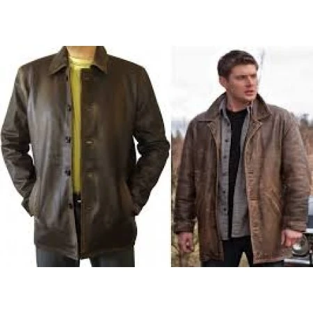 Supernatural Dean Winchester Distressed Leather Jacket | 30% OFF