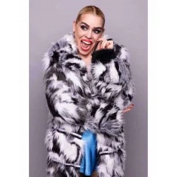 Suzie Pickles I Hate Suzie White Fur Coat Suzie Pickles I Hate Suzie White Fur Coat