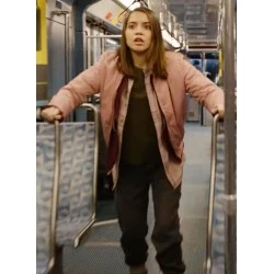 Sweet Girl Rachel Puffer Pink Jacket