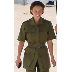Sydney Sweeney Eden Green Coat