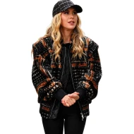 Tara Lipinski The Traitors US S04 Plaid Bomber Jacket