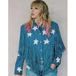 Taylor Swift Miss Americana Blue Jacket Taylor Swift Miss Americana Blue Jacket