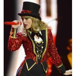 Taylor Swift The Red Tour Sequin Tail Coat