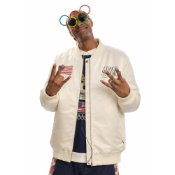 Team USA Coach Snoop White Jacket