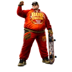 Tekken 8 Bob Onigiri Red Tracksuit Costume