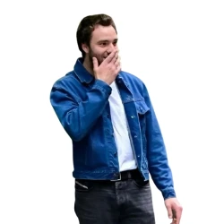 Tell Me Lies Jackson White Blue Denim Jacket Tell Me Lies Jackson White Blue Denim Jacket