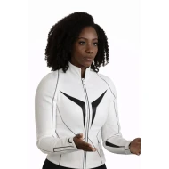 Teyonah Parris The Marvels Leather Jacket