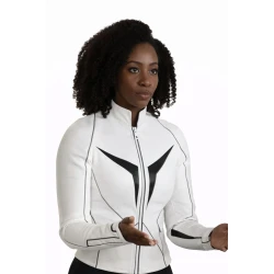 Teyonah Parris The Marvels Leather Jacket Teyonah Parris The Marvels Leather Jacket