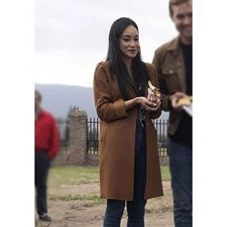 The Bachelor Kelsey Weier Brown Coat