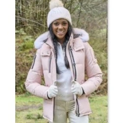 The Bachelorette S20 Charity Lawson Pink Padded Jacket