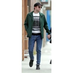 The Batman Bruce Wayne Green Jacket 