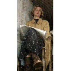 The Dig Carey Mulligan Yellow Coat The Dig Carey Mulligan Yellow Coat