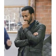 The Eddy Yannick Bouanga Leather Jacket