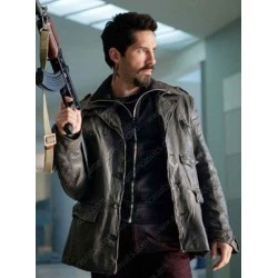 The Expendables 2 Scott Adkins Leather Jacket
