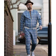 The Gentlemen Coach Blue Checkered Tracksuit