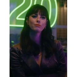 The Gentlemen Kaya Scodelario Grey Blazer