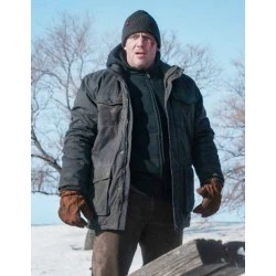 The Ice Road Gurty Black Jacket The Ice Road Gurty Black Jacket