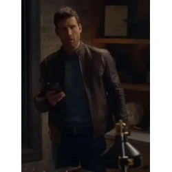 The Image of You Parker Young Brown Leather Jacket The Image of You Parker Young Brown Leather Jacket