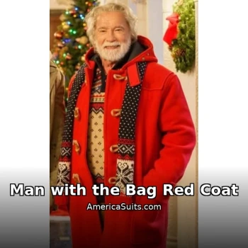The Man with the Bag Arnold Red Coat  Red Duffle Guide