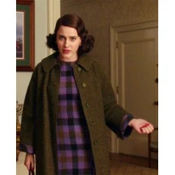 The Marvelous Mrs. Maisel Rachel Brosnahan Black Coat