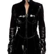 The Matrix 4 Trinity Leather Coat