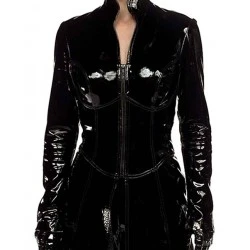 The Matrix 4 Trinity Leather Coat
