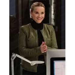 The Morning Show Bradley Jackson Green Leather Jacket The Morning Show Bradley Jackson Green Leather Jacket
