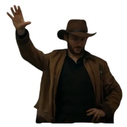 The Outlaws Liam James Brown Coat