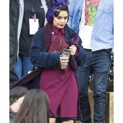 The Princess Switch: Switched Again Vanessa Hudgens Velvet Coat